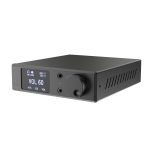 TRASAM HD200 Desktop DAC Headphone Amplifier, 4×ES9039Q2M Quad DAC, XMOS XU316, LDAC aptX HD Bluetooth 5.4, USB/Optical/Coaxial Input, XLR/RCA Preamp Output, 4.4mm/3.5mm Headphone Out
